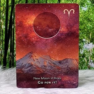 New Moon in Aries, Go for it