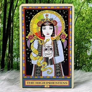 The Wandering Tarot Cards by Cat Pierce The High Priestess