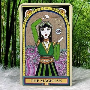 The Wandering Tarot Cards by Cat Pierce The Magician