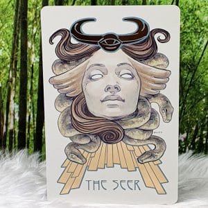 Dreamscape Oracle Deck by Matt Hughes The Seer