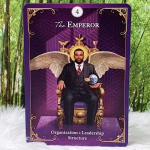 Guardian Angel Messages Tarot by Radleigh Valentine The Emperor