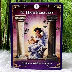 Guardian Angel Messages Tarot by Radleigh Valentine The High Priestess