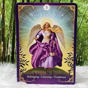 Guardian Angel Messages Tarot by Radleigh Valentine Wise Counselor