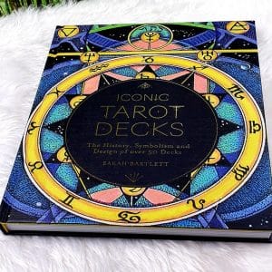 Iconic Tarot Decks Hardcover Book by Sarah Bartlett