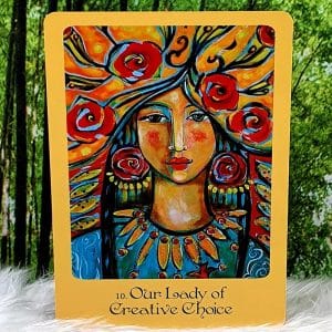 Mother Mary Oracle Cards by Alana Fairchild Our Lady of Creative Choice