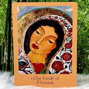 Mother Mary Oracle Cards by Alana Fairchild Our Lady of Passion