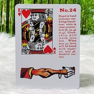 Reading Fortune Telling Cards by Fabio Vinago King of Hearts