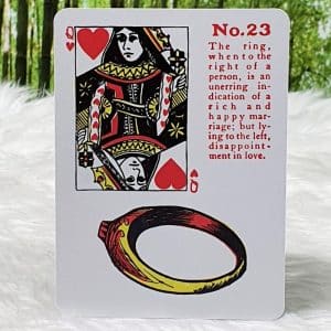 Reading Fortune Telling Cards by Fabio Vinago Queen of Hearts