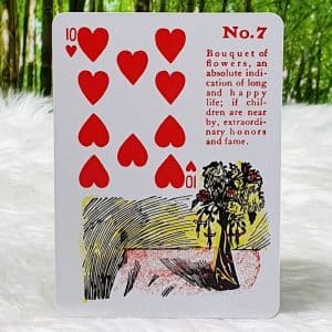 Reading Fortune Telling Cards by Fabio Vinago Ten of Hearts