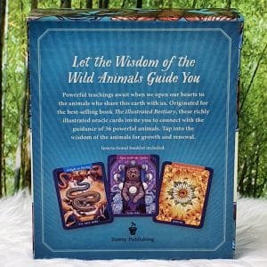 The Illustrated Bestiary Oracle Cards by Maia Toll Back Cover