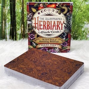 The Illustrated Herbiary Oracle Cards by Maia Toll Deck and Guidebook