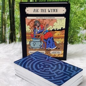 Ask the Witch Tarot Cards by Francesca Matteoni Deck and Guidebook