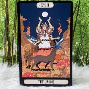 Ask the Witch Tarot Cards by Francesca Matteoni The Moon