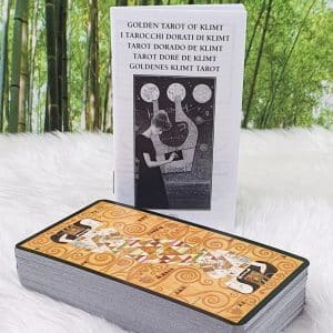 Golden Tarot of Klimt Cards by Gustav Klimt - Deck and Guidebook