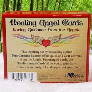 Healing Angel Reading Cards by Toni Carmine Salerno Back Cover