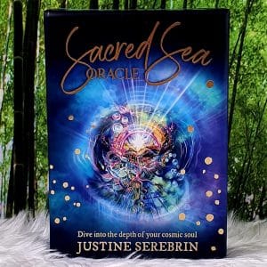 Sacred Sea Oracle Cards by Justine Serebrin Front Cover