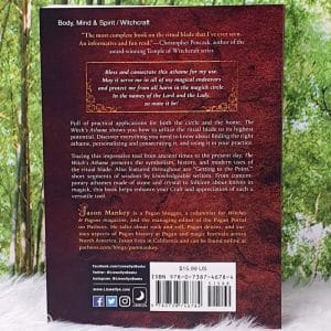 The Witch's Athame Book by Jason Mankey Back Cover