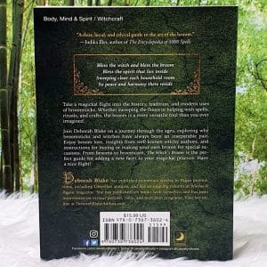 The Witch's Broom Book by Deborah Blake Back Cover