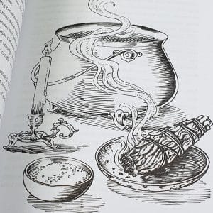 The Witch's Cauldron Book by Laura Tempest Zakroff Preparing to Cleanse Your Cauldron