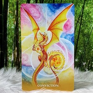 Universal Dragon Oracle Cards by Carla Morrow Conviction