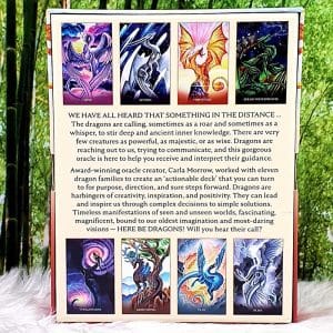 Universal Dragon Oracle Cards by Carla Morrow Back Cover