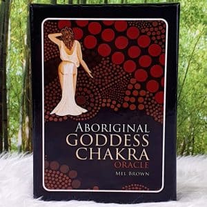 Aboriginal Goddess Chakra Oracle by Mel Brown Front Cover