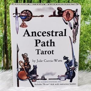 Ancestral Path Tarot Cards by Julie Cuccia-Watts Front Cover