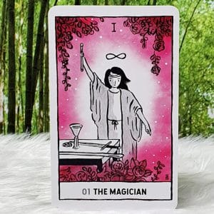 Magickal Tarot Guidebook and Deck by Robyn Valentine The Magician