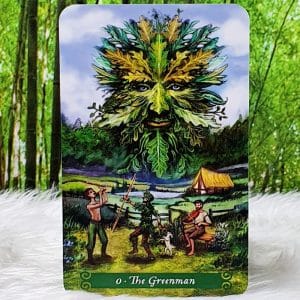 The Green Witch Tarot Cards by Ann Moura The Greenman