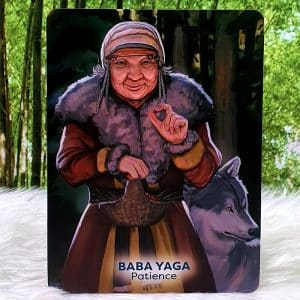 Goddesses, Gods & Guardians Oracle by Sophie Bashford Baba Yaga - Patience