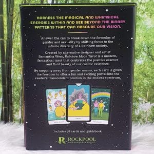 Rainbow Moon Tarot Cards by Samantha West Back Cover