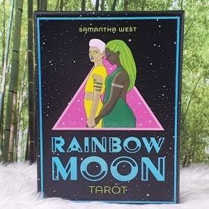 Rainbow Moon Tarot Cards by Samantha West Front Cover