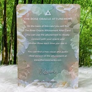 The Rose Oracle Deck Attunement Card