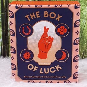 The Box of Luck Fortune Cards Front Cover