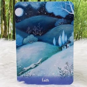 Earth Angels Message Cards by Amanda Clark - Faith card