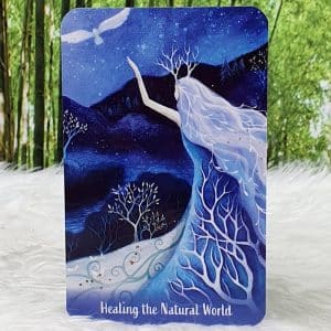 Earth Angels Message Cards by Amanda Clark - Healing the natural world card