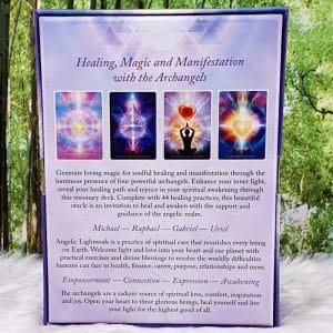 Angelic Lightwork Healing Oracle by Alana Fairchild - Back Cover