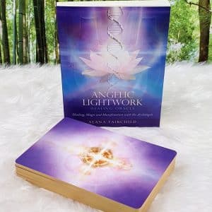 Angelic Lightwork Healing Oracle by Alana Fairchild - Deck and Guidebook