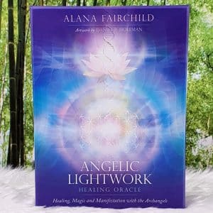 Angelic Lightwork Healing Oracle by Alana Fairchild - Front Cover