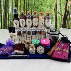 Witches Apothecary Spells and Potions Kits - Contents of Large Kit