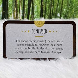 Shadow Healing Aboriginal Guidance Cards by Mel Brown - Confused Card