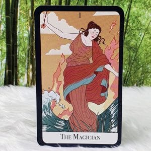 The Essential Tarot Deck and Guidebook by Chloe Zarka Grinsnir - The Magician