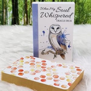 When My Soul Whispered Oracle Deck by Melissa Selvaggio - Deck and Guidebook