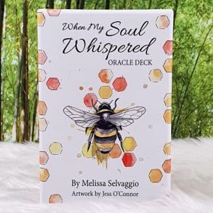 When My Soul Whispered Oracle Deck by Melissa Selvaggio - Front Cover