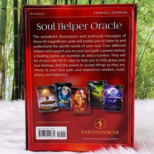 Soul Helper Oracle Cards by Christine Fader - Back Cover