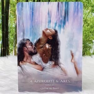 Water Temple Oracle Cards by Suzy Cherub - Aphrodite and Ares - Lovers