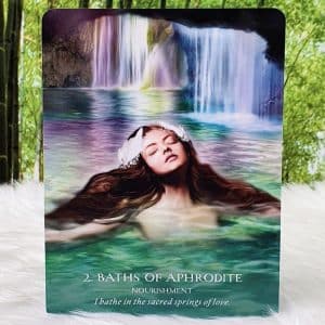 Water Temple Oracle Cards by Suzy Cherub - Baths of Aphrodite - Nourishment