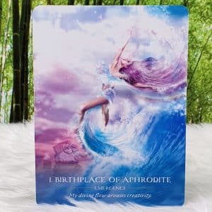 Water Temple Oracle Cards by Suzy Cherub - Birthplace of Aphrodite - Emergence