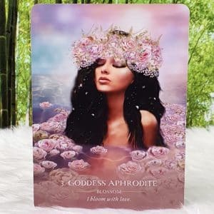 Water Temple Oracle Cards by Suzy Cherub - Goddess Aphrodite - Blossom