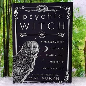 psychic Witch metaphysical Guide by Mat Auryn - Front Cover